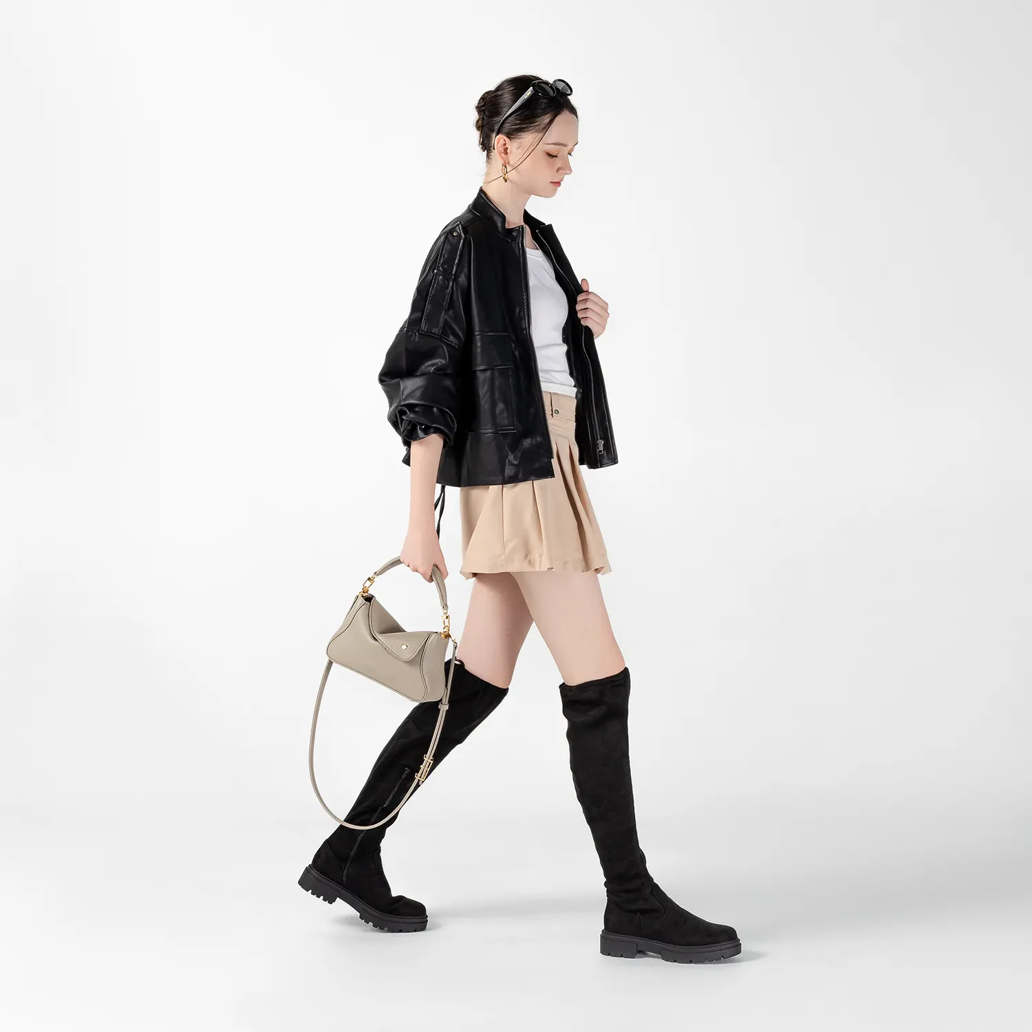 NAMI FLAP BAG TOGO - CLAY
